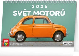 Asztali naptár Motorvilág 2026