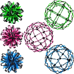 Varázslatos Összecsukható Labda - zöld, kék, rózsaszín mix 18/32 cm