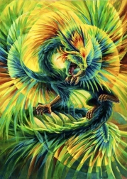 Quetzalcoatl kirakó 1000 darabbal