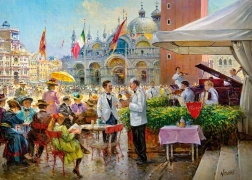 Puzzle CHERRY PAZZI – Piazza San Marco, Velence (1000 darab)