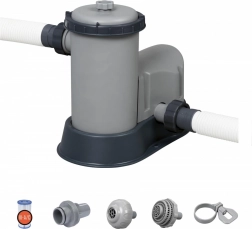 BESTWAY 5678 l/óra medenceszűrő szivattyú + tartalék szűrő III