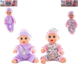 Hangokat adó baba 28 cm – kemény testtel