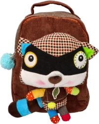 Gyerek hátizsák EcoSnoopers mosómedvével