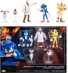 SONIC, A SÜN 3 Movie Collection figura készlet – 5 darab