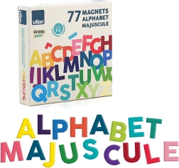 Vilac Fa Mágneses Ábécé Nagybetűk