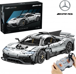 CaDA Master építőkészlet sportautó MERCEDES‑AMG ONE, szürke, 3295 darab