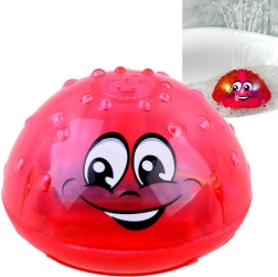 Lebegő fürdőkád-szökőkút fényekkel – Szökőkút