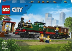 LEGO City Retro vonat gőzmozdonnyal