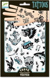 Tetoválás Sötét világ DJECO