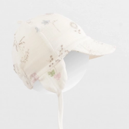 Nyári gyerek muszlin sapka ellenzővel – New Baby Zoe