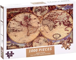 Antik világtérkép puzzle 1000 darabos