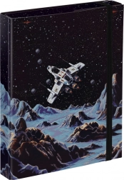 Iskolai füzet borító A5 Pixel Space