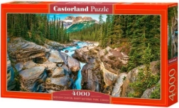 4000 darabos puzzle: Mistaya Canyon, BANFF Nemzeti Park, Kanada