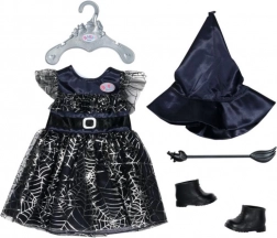 Baby Born boszorkány jelmez 43 cm-es babához
