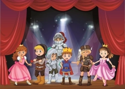 Színházi előadás kirakó 100 darab