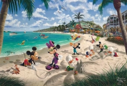 Puzzle Mickey és Minnie: Floridában 200 darab
