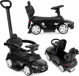 Mercedes C‑Class futóbicikli vezetőrúddal és interaktív kormánnyal – fekete