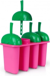 Jégkrémformák készlete, 4 db állvánnyal