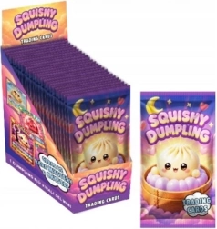 Squishy Dumlings laminált gyűjtőkártyák tasakban
