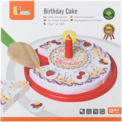 VIGA fa születésnapi torta szeleteléshez