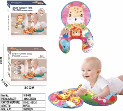 Érzékelő párnácska a legkisebbeknek – zsiráf levehető függőkkel