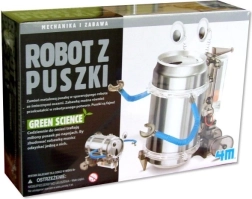 Robot üdítős dobozból