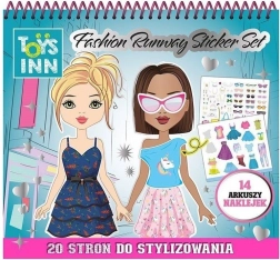 Kreatív matricás készlet – Fashion Runaway