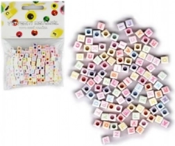 Műanyag ábécé gyöngyök 300 db
