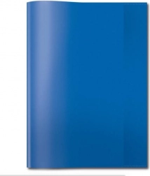 Kék átlátszó A5-ös füzetborító