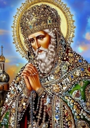 Gyémántszemes festés védőszent 30 × 40 cm