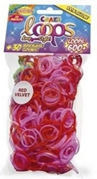 Loom gumigyűrűk kötéshez, 600 db