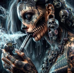 Gyémántfestés Zombi 30 × 40 cm