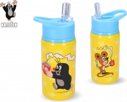 Rozsdamentes acél palack Kisvakond 500 ml kék