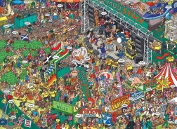 Puzzle EUROGRAPHICS Hoppá! XL 500 darab