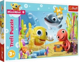 Puzzle 24 Maxi Vidám Halacska Mini Mini