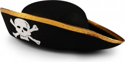 Gyerek kalózkalap koponyával