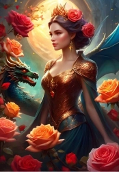 Sárkányok ereje kirakós 1000 darabos