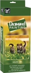 Gyémántfestés Régi barátok a mezőn 30x40 cm