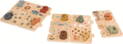 Fa számolós puzzle állatokkal 2Kids Toys
