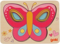 Réteges puzzle Lepkék