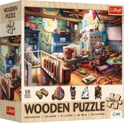 Trefl fa puzzle Padlás kincsei 501 darab