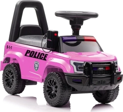 Rózsaszín gurulós játék megafonnal