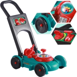 Gyerek fűnyíró sisakkal és kannával WOOPIE