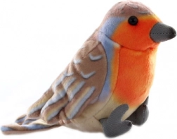 Plüss játék madárka Vörösbegy