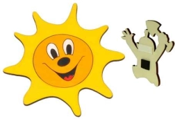 Dodo fa dísz mágnes napocska