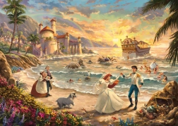 Puzzle Disney: Kis hableány - A szerelem ünnepe 1000 darab