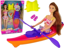 Baba Szett Kajakkal és Kiegészítőkkel - Rózsaszín