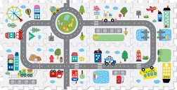 Hab puzzle útszakasz 8 db