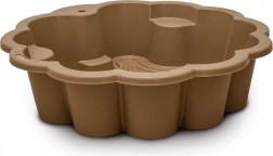 DOLONI EKO virág alakú homokozó, barna