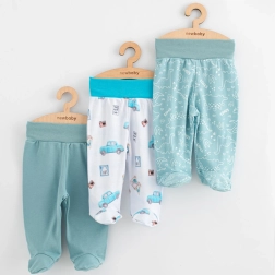 New Baby Classic II baba félrugdalózó szett fiúknak, 3 db, 56-os méret (0–3 hónap)